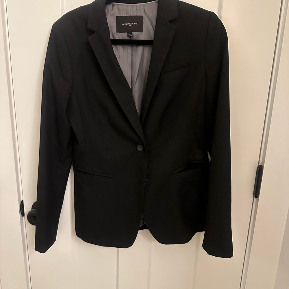 Banana Republic Classic Black Blazer